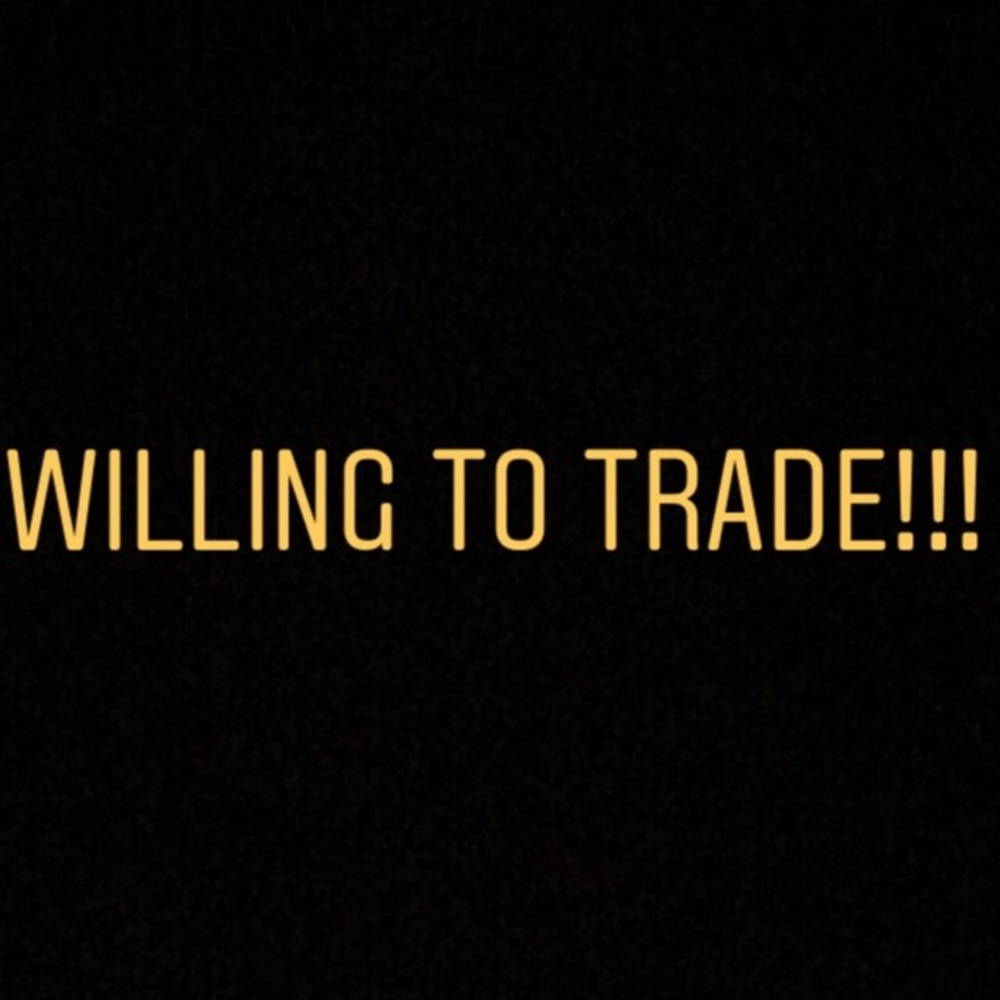 Open to anyone who wants to trade!